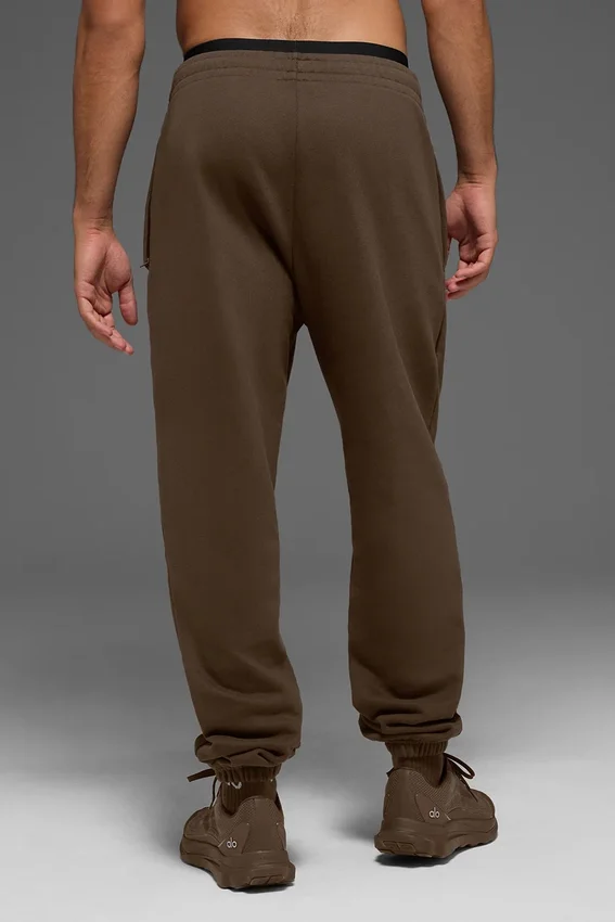 Renown Heavyweight-Jogginghose mit Bündchen – Espresso