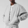 Renown Varsity-Jacke – Athletic Heather Grey