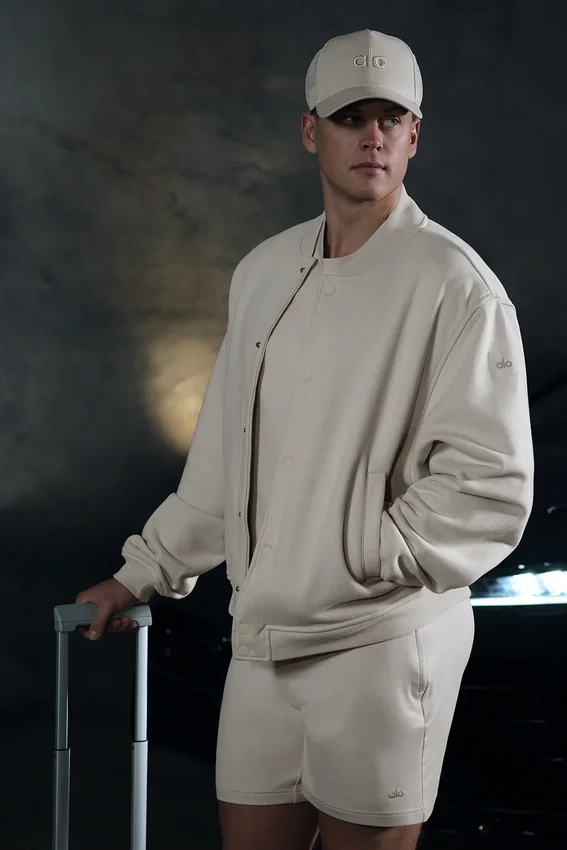 Renown Varsity-Jacke – Bone