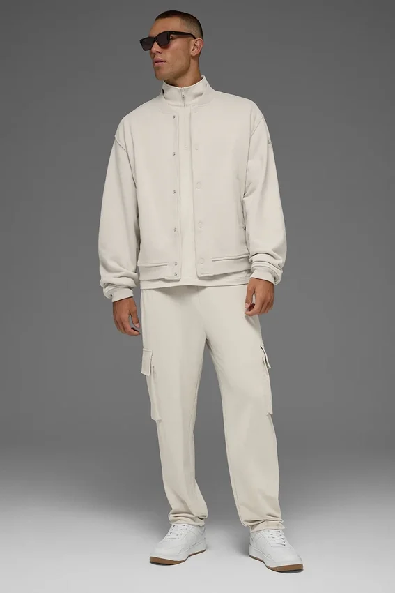 Renown Varsity-Jacke – Bone