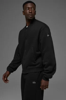 Renown Varsity-Jacke – Schwarz