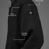 Renown Varsity-Jacke – Schwarz
