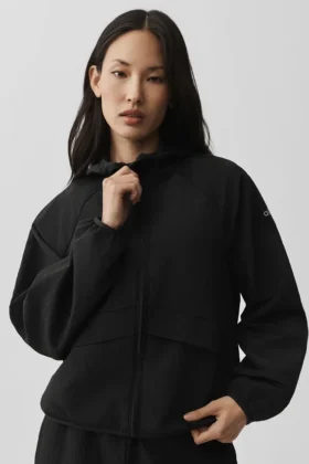 Ripstop Electric Jacke – Schwarz