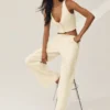 Riviera-Weste aus Leinenmischung – Sandy Beige