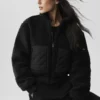 Satin-Freizeit-Cap – Schwarz