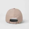 Satin-Freizeit-Cap – Taupe Satin