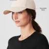 Satin-Off-Duty-Cap – Creme