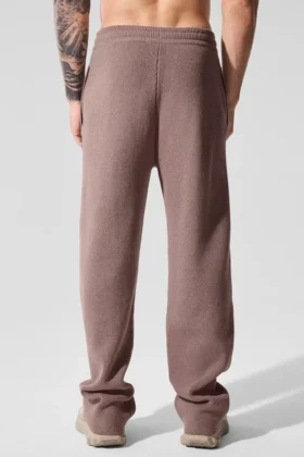 Scholar Jogginghose mit geradem Bein – Mushroom Heather