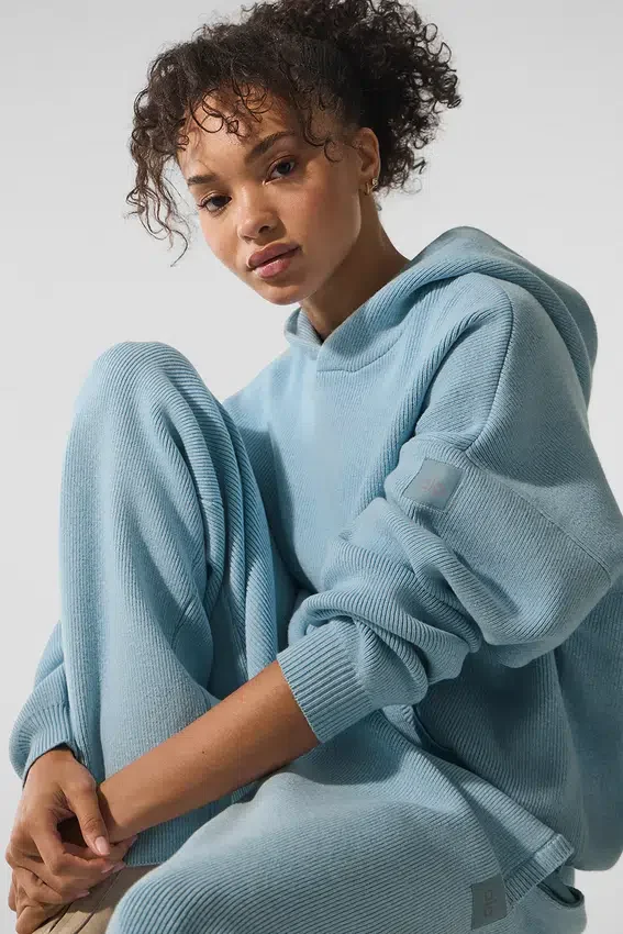 Scholar Kapuzenpullover – Celestial Blue Heather