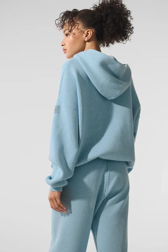 Scholar Kapuzenpullover – Celestial Blue Heather