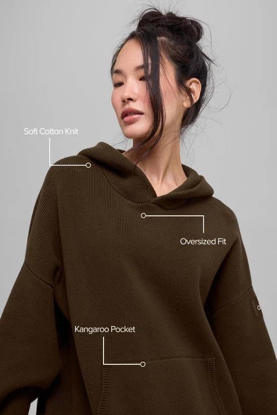 Scholar Kapuzenpullover – Espresso