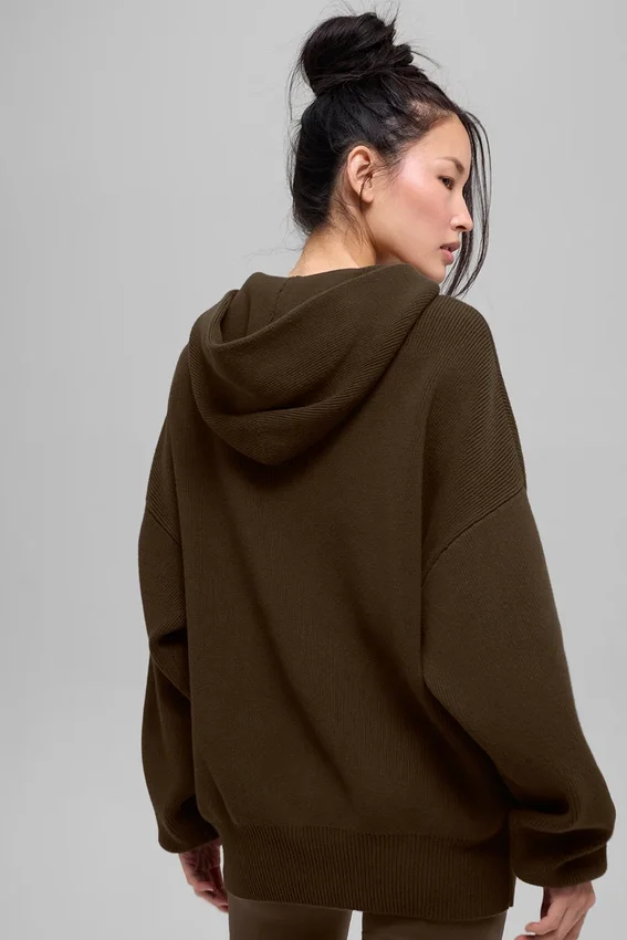 Scholar Kapuzenpullover – Espresso