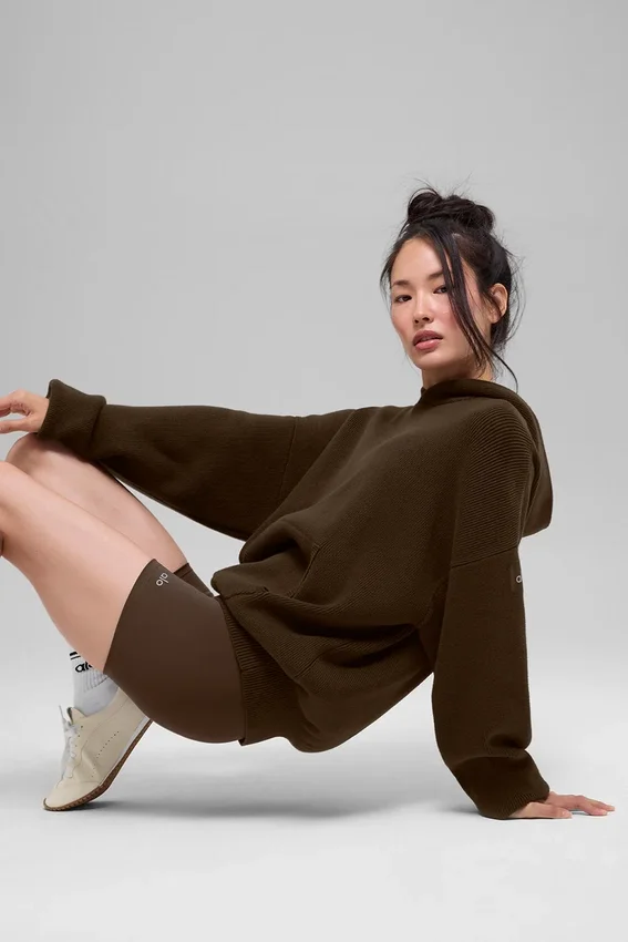 Scholar Kapuzenpullover – Espresso