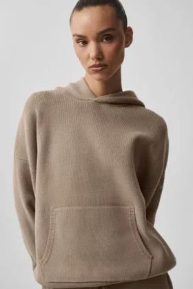 Scholar Kapuzenpullover – Kiesgrau