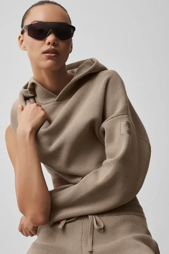 Scholar Kapuzenpullover – Kiesgrau
