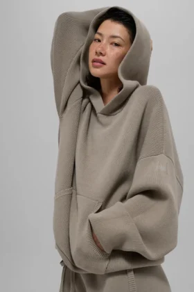 Scholar Kapuzenpullover – Light Cocoa