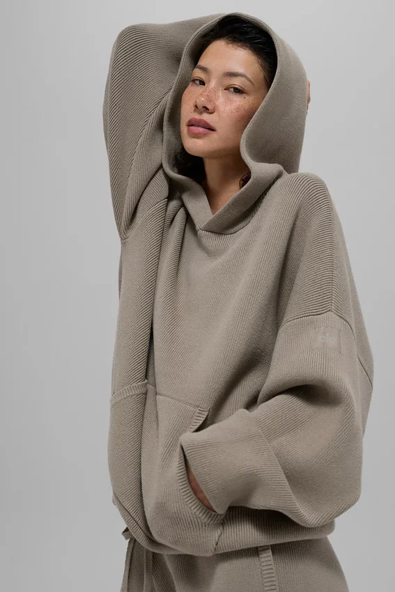 Scholar Kapuzenpullover – Light Cocoa