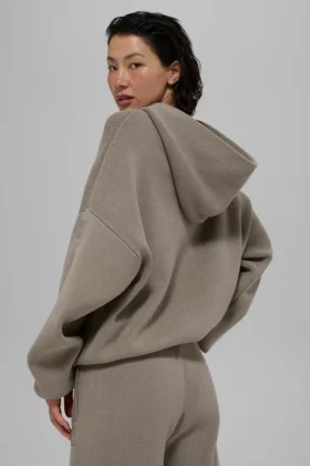 Scholar Kapuzenpullover – Light Cocoa