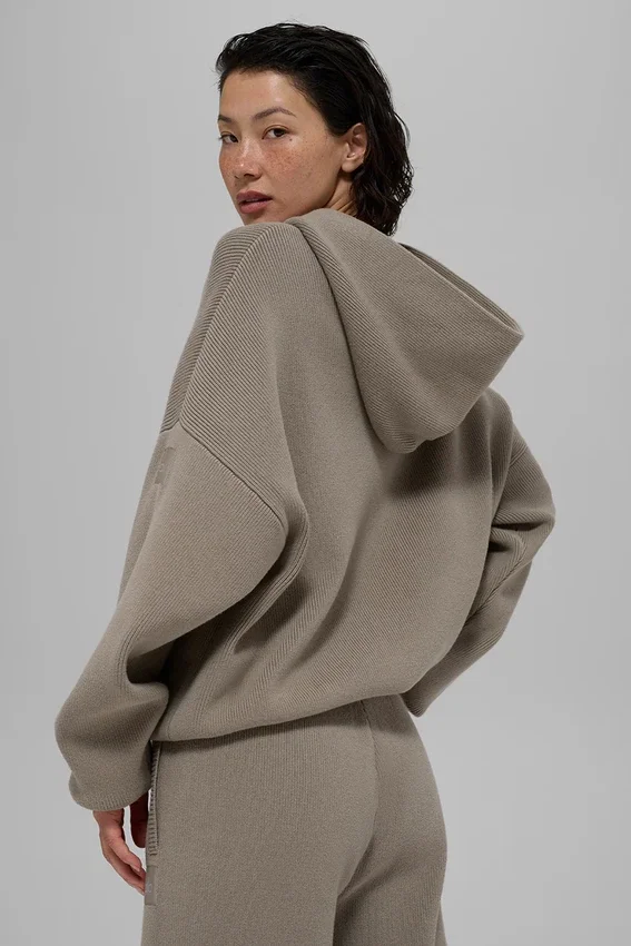 Scholar Kapuzenpullover – Light Cocoa