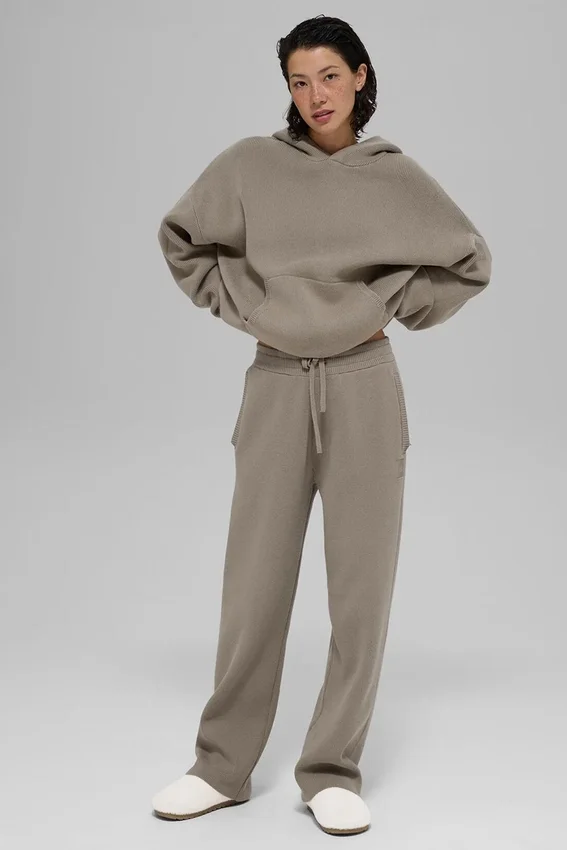 Scholar Kapuzenpullover – Light Cocoa
