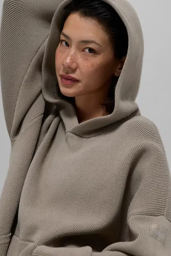 Scholar Kapuzenpullover – Light Cocoa