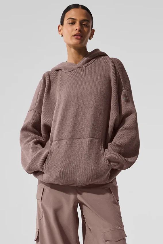 Scholar Kapuzenpullover – Mushroom Heather