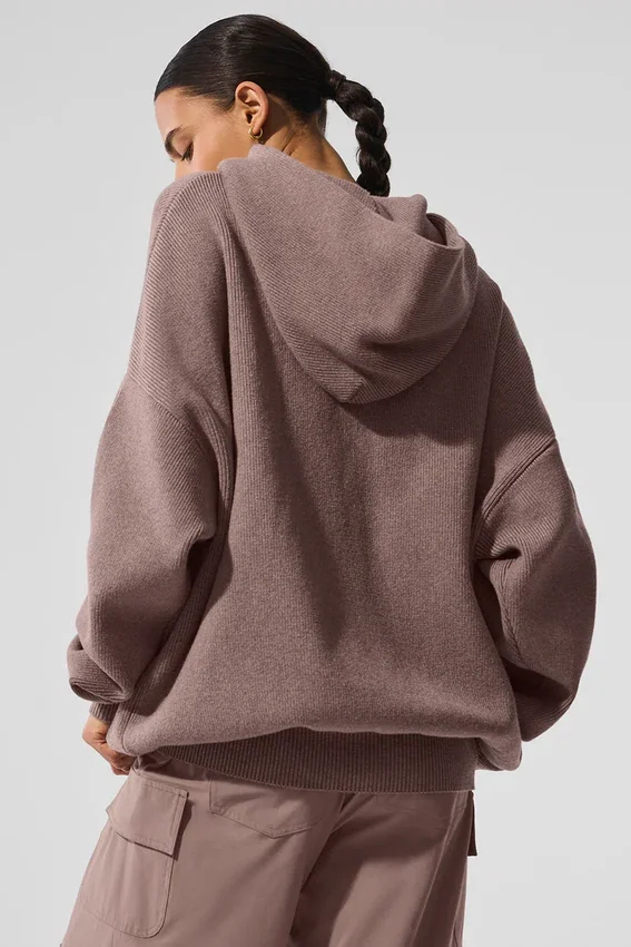 Scholar Kapuzenpullover – Mushroom Heather