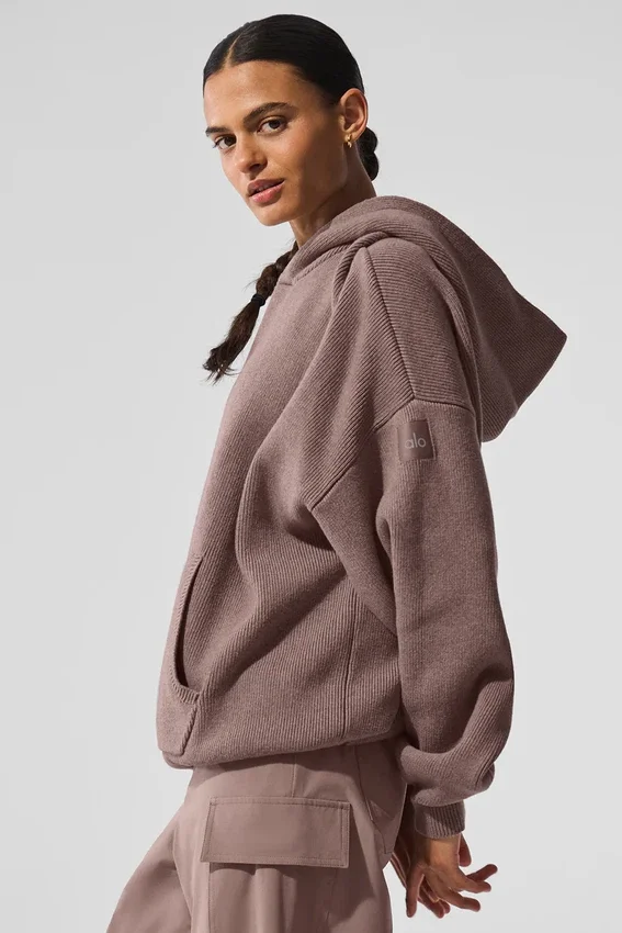 Scholar Kapuzenpullover – Mushroom Heather