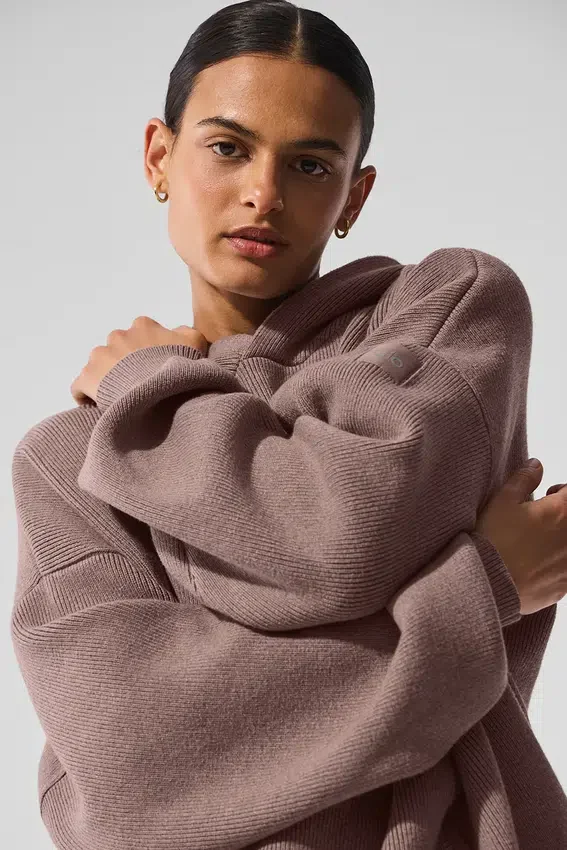 Scholar Kapuzenpullover – Mushroom Heather