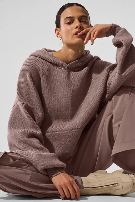 Scholar Kapuzenpullover – Mushroom Heather