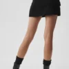 Scholar Knit Cargo-Rock – Schwarz