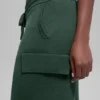 Scholar Knit High-Waist Cargo Hose – Clover Green