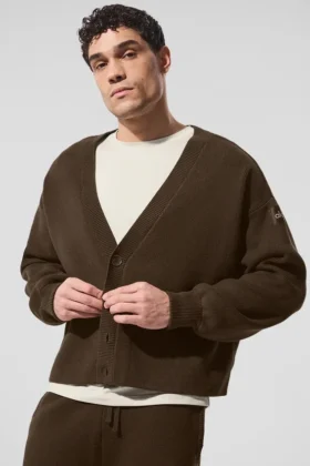 Scholar-Pullover – Espresso