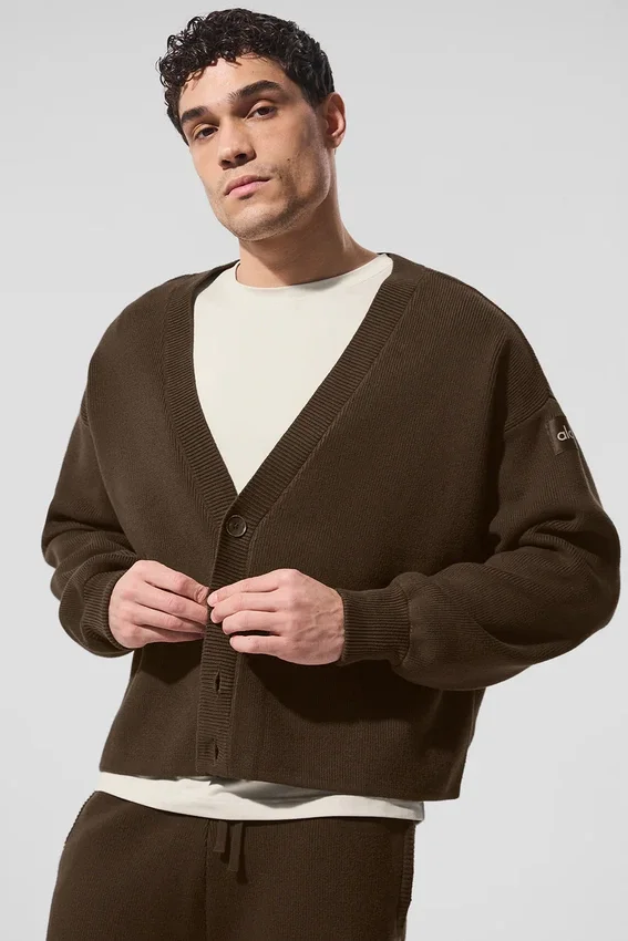Scholar-Pullover – Espresso