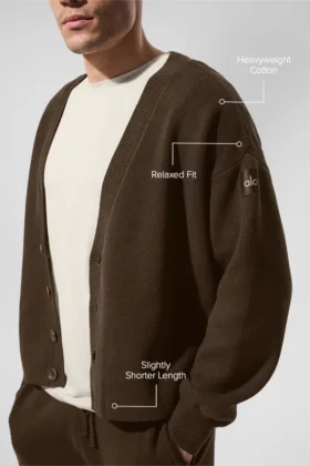 Scholar-Pullover – Espresso