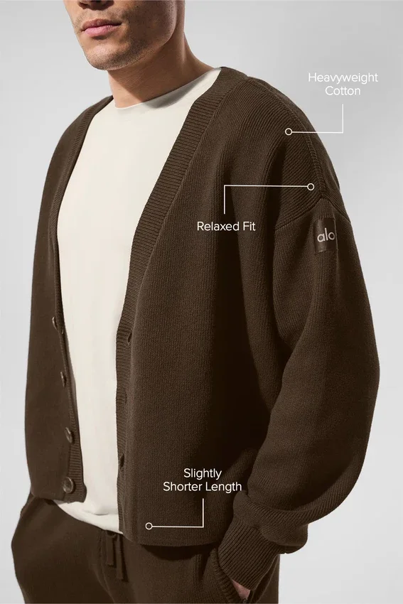 Scholar-Pullover – Espresso