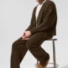 Scholar-Pullover – Espresso
