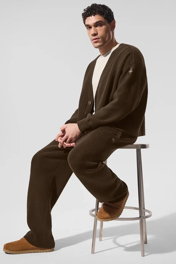 Scholar-Pullover – Espresso