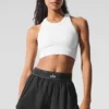 Seamless Delight High Neck BH – Weiß