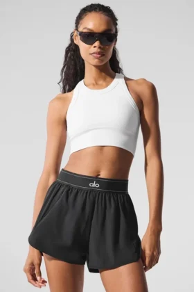 Seamless Delight High Neck BH – Weiß
