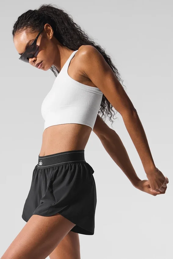 Seamless Delight High Neck BH – Weiß
