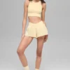 Seamless Delight High Neck Bra – Candlelight Yellow