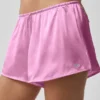 Seiden-Shorts „Luminous“ – Candy Heart Pink