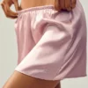 Seiden-Shorts „Luminous“ – Pink Champagne
