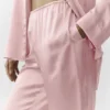Seidenhose „Luminous“ (Regular) – Pink Champagne
