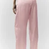 Seidenhose „Luminous“ (Regular) – Pink Champagne