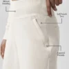 Serenity Jogginghose mit weitem Bein – Ivory