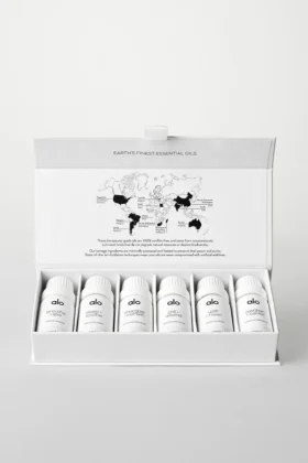 Set mit ätherischen Ölen