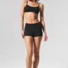 Sheer Glow Boyshort – Schwarz