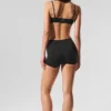 Sheer Glow Boyshort – Schwarz